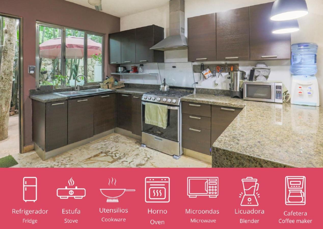 Guest House La Aldea Holistic Experience Cancún Eksteriør bilde