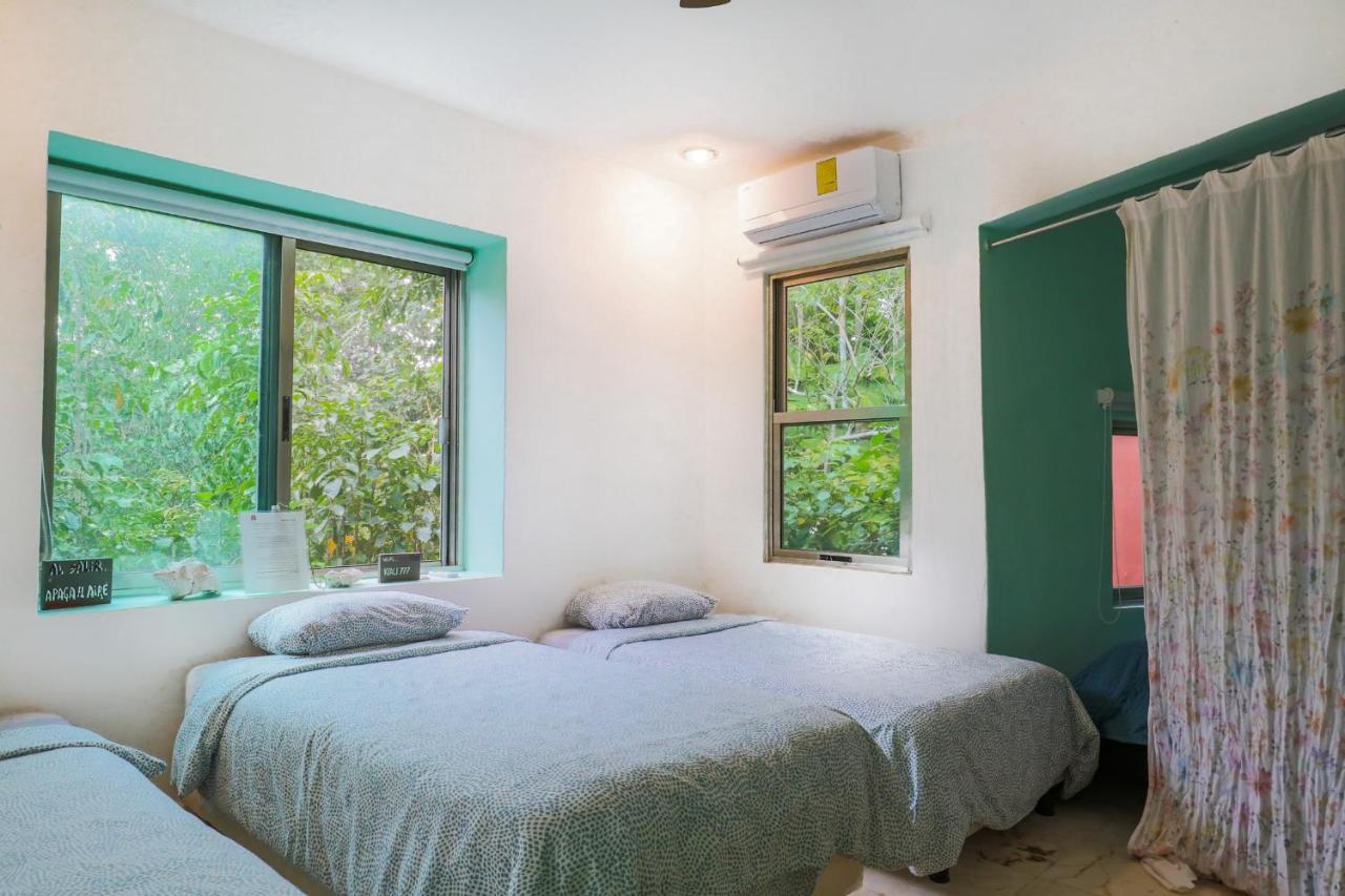 Guest House La Aldea Holistic Experience Cancún Eksteriør bilde