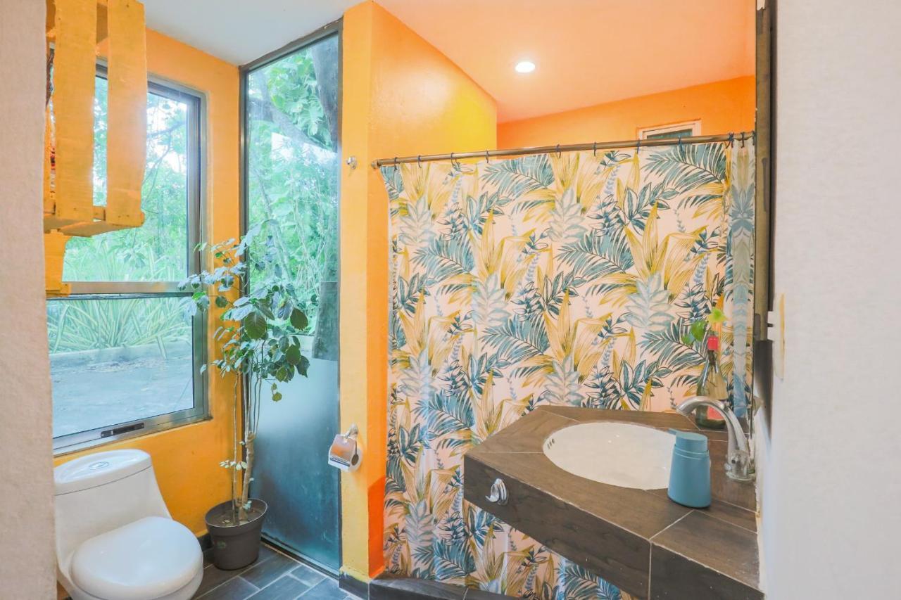 Guest House La Aldea Holistic Experience Cancún Eksteriør bilde