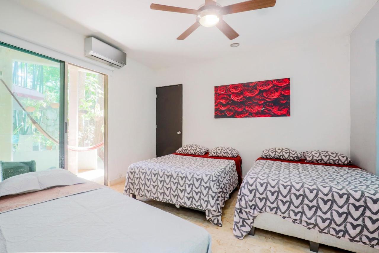 Guest House La Aldea Holistic Experience Cancún Eksteriør bilde