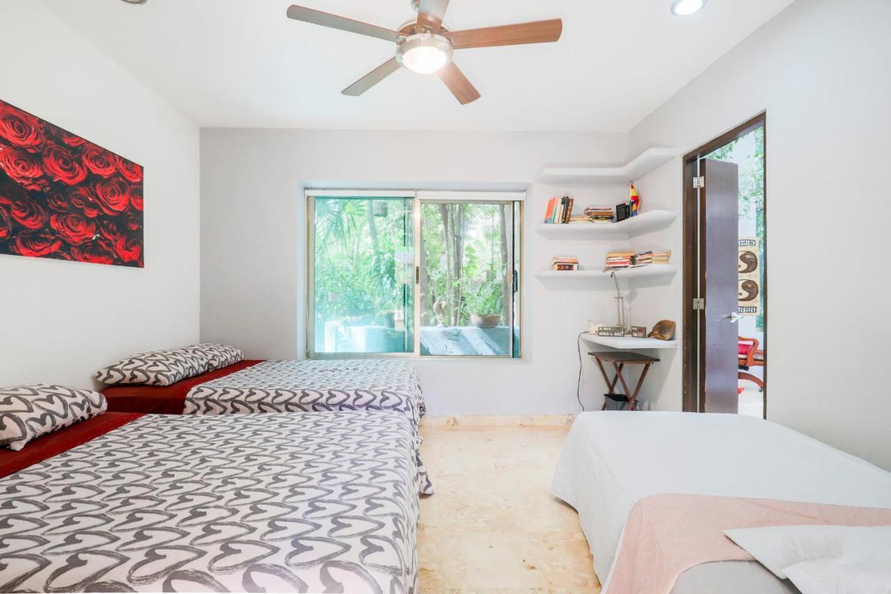 Guest House La Aldea Holistic Experience Cancún Eksteriør bilde